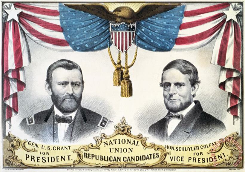 Others Presidential Campaign, 1868 Art Painting