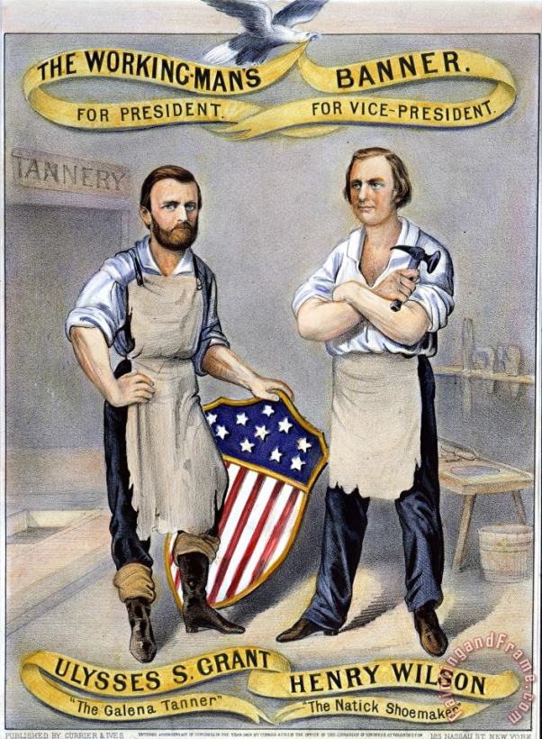 Others Presidential Campaign, 1872 Art Print