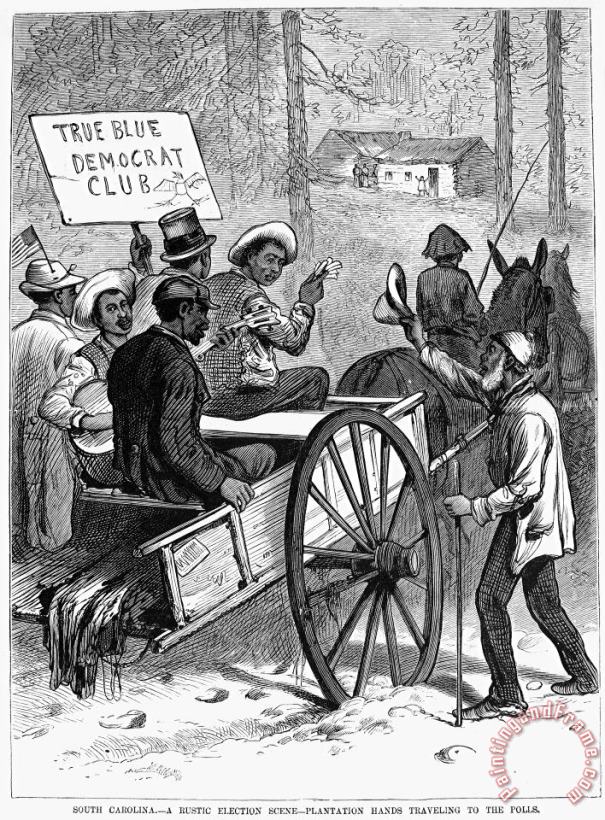 Presidential Campaign, 1876 painting - Others Presidential Campaign, 1876 Art Print