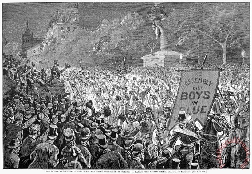 Others Presidential Campaign, 1880 Art Print