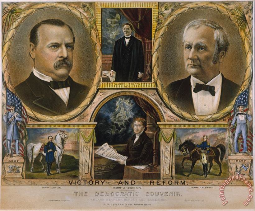 Presidential Campaign, 1884 painting - Others Presidential Campaign, 1884 Art Print