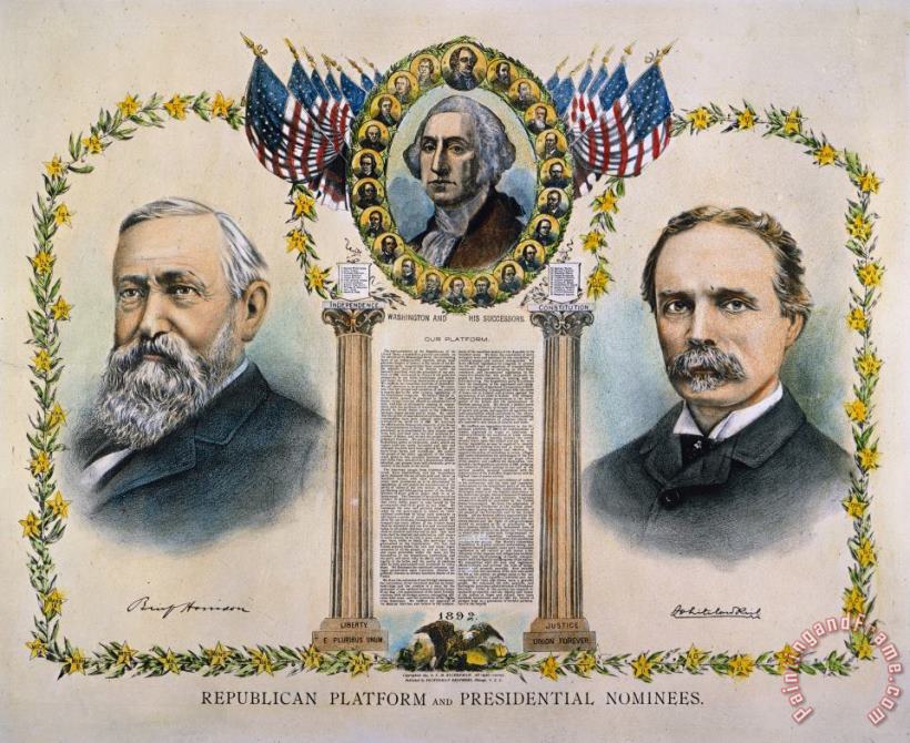 Others Presidential Campaign, 1892 Art Painting