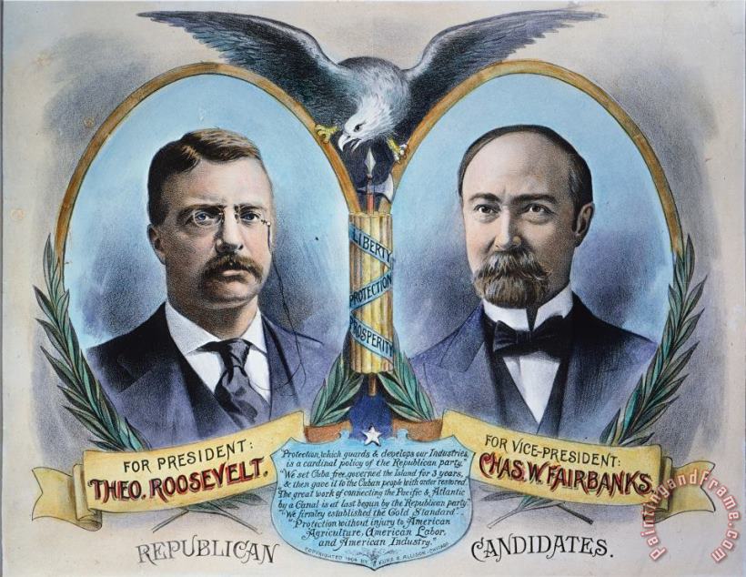 Others Presidential Campaign, 1904 Art Painting