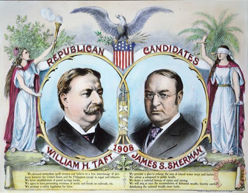 Others Presidential Campaign, 1908 Art Print
