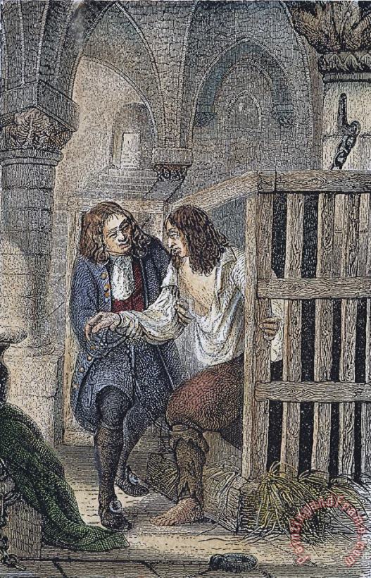 Others PRISON: CAGE, 17th CENTURY Art Painting