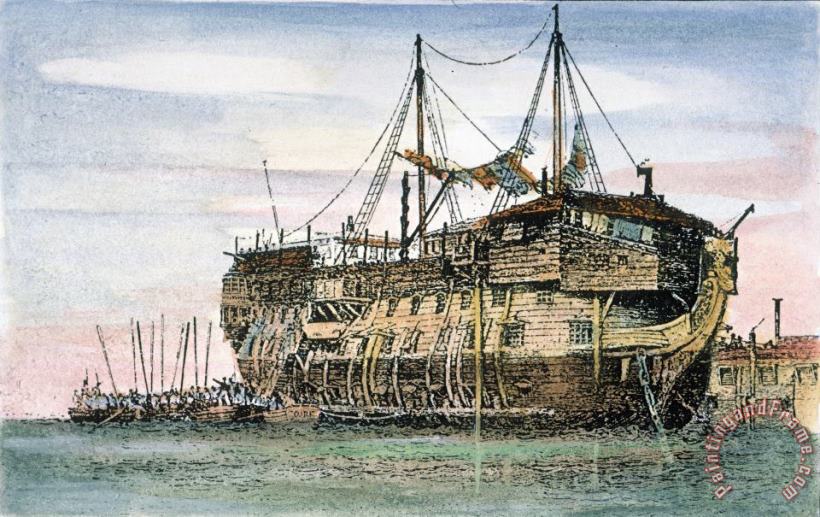 Others Prison Ship, England Art Painting