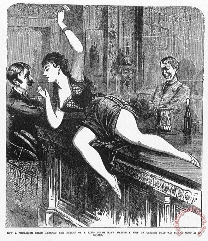 Others PROSTITUTION, c1880 Art Print