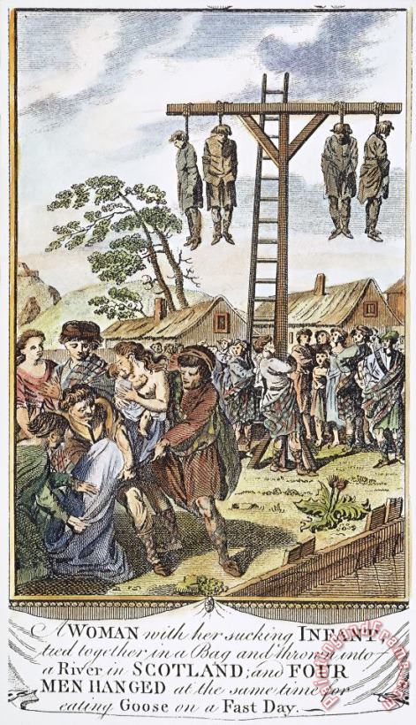 Others Protestant Martyrs, 1563 Art Print