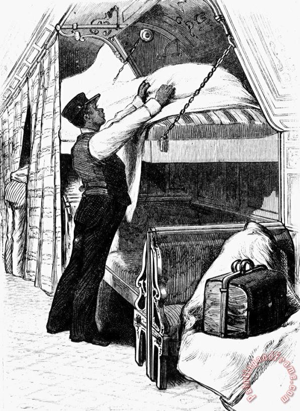 Others Pullman Car, 1877 Art Print
