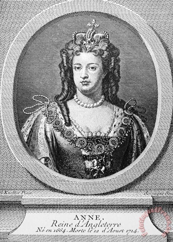 Others Queen Anne (1665-1714) Art Print
