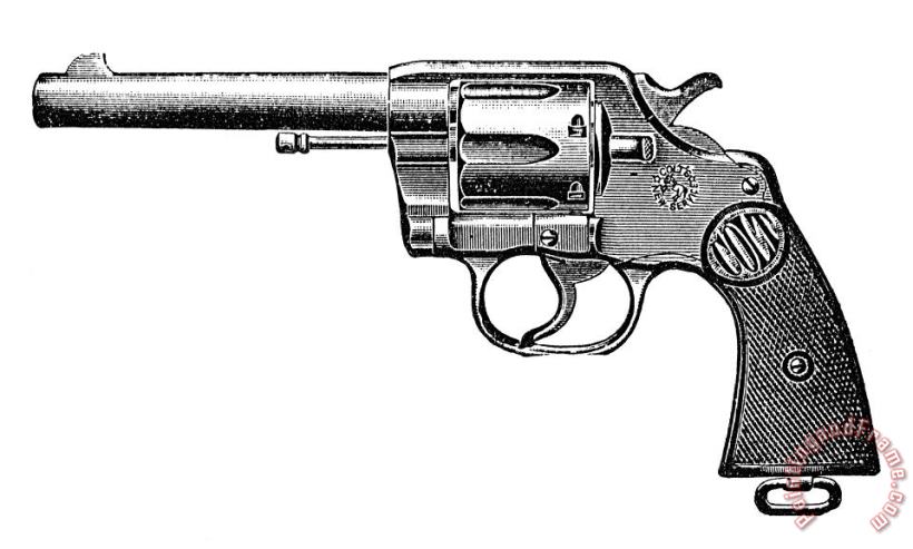 Others REVOLVER, 19th CENTURY Art Painting