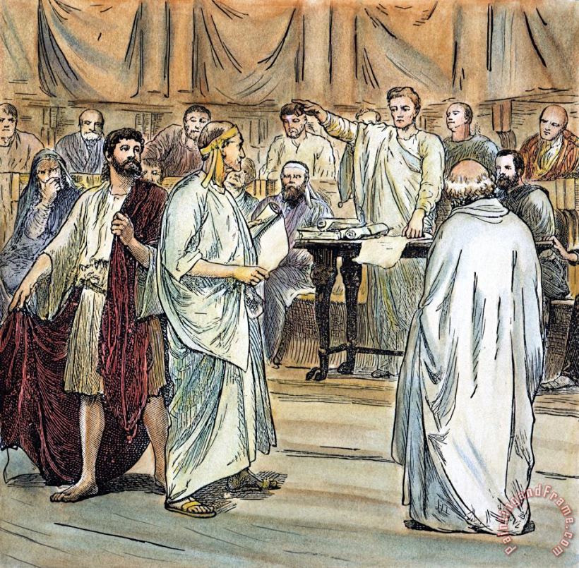 Others Roman Court Art Painting