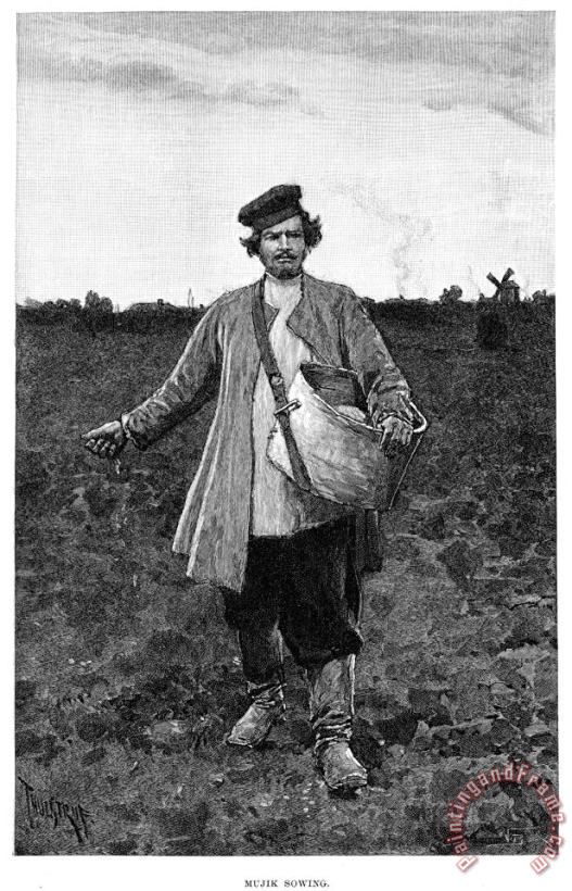 Russian Peasant, 1889 painting - Others Russian Peasant, 1889 Art Print