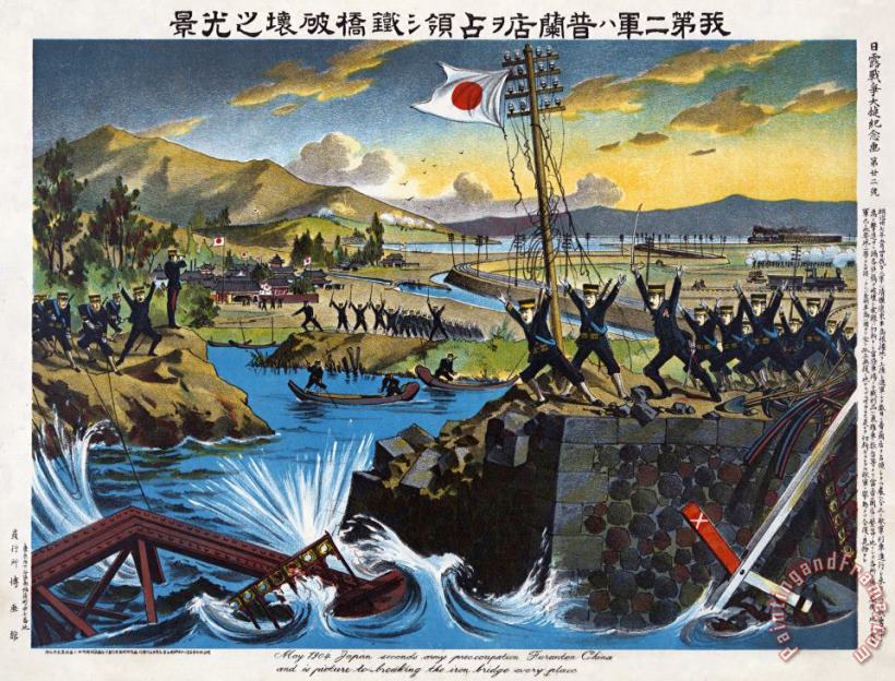 Others RUSSO-JAPANESE WAR, c1904 Art Painting
