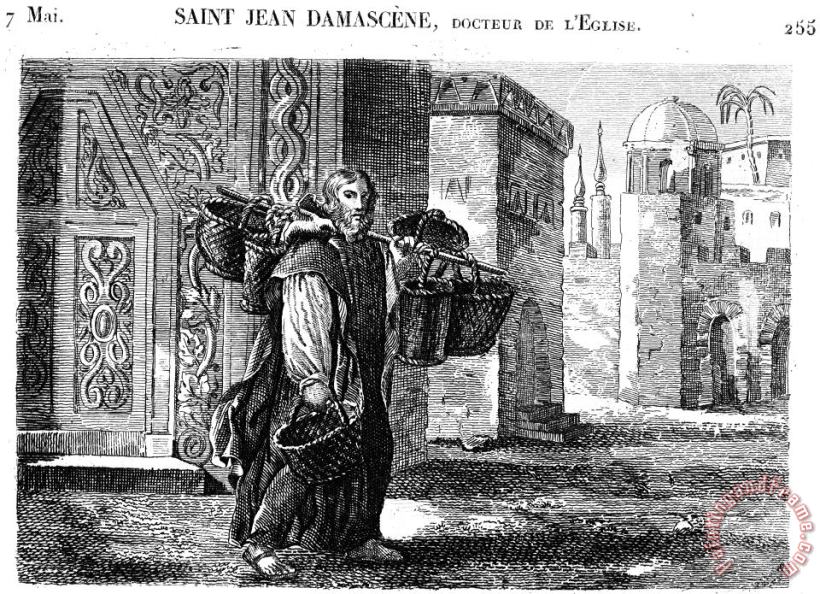 Others Saint John Of Damascus Art Print