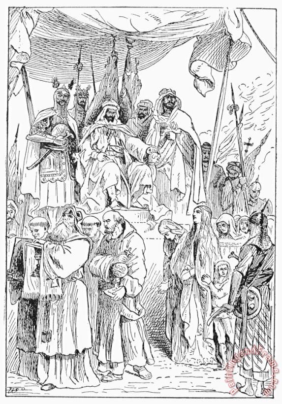 Others Saladin (1138-1193) Art Print