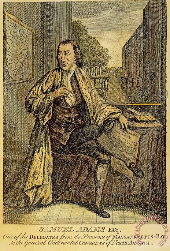 Samuel Adams (1722-1803) painting - Others Samuel Adams (1722-1803) Art Print