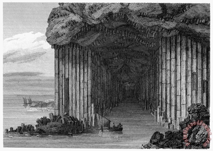 Others Scotland: Fingals Cave Art Painting