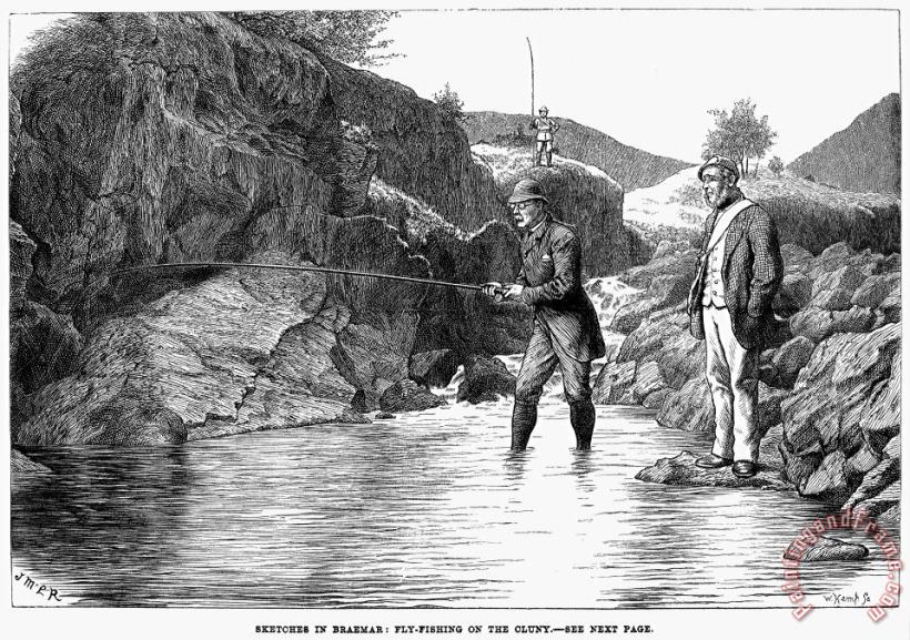Others Scotland: Fishing, 1880 Art Painting
