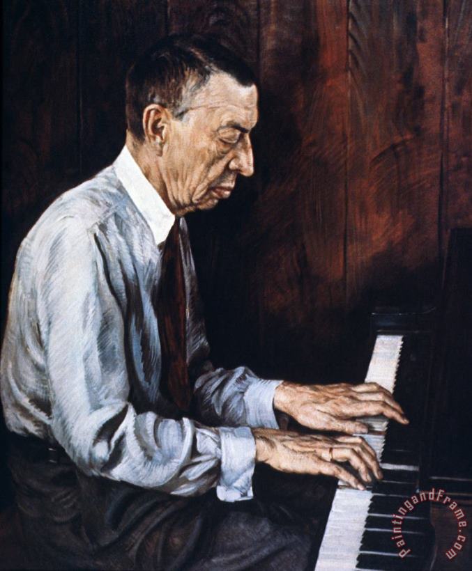 Others Sergei Rachmaninoff Art Print