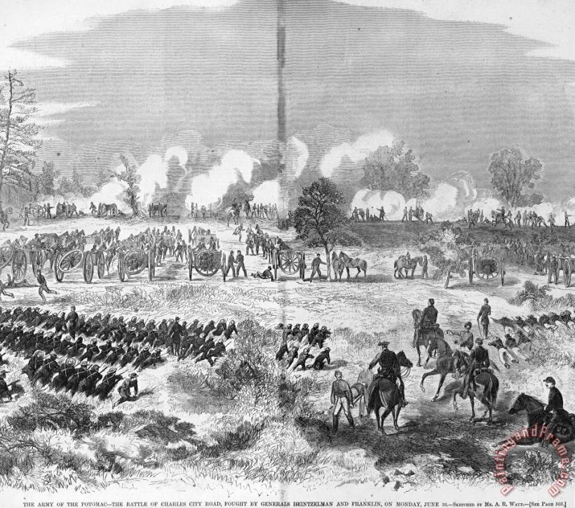 Others Seven Days Battles, 1862 Art Print