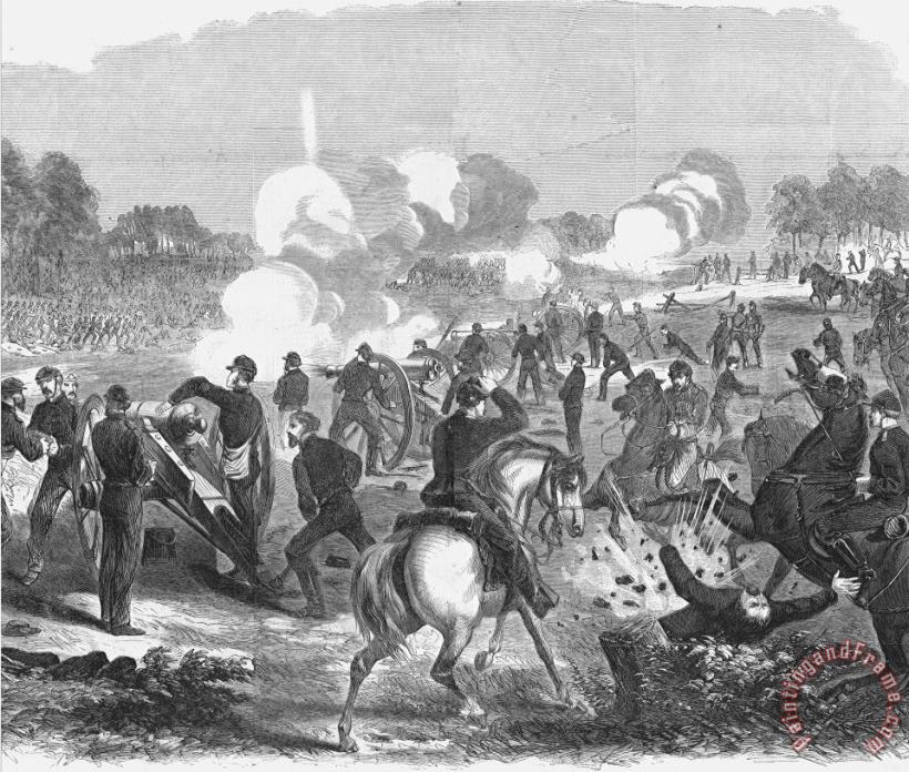 Seven Days Battles, 1862 painting - Others Seven Days Battles, 1862 Art Print
