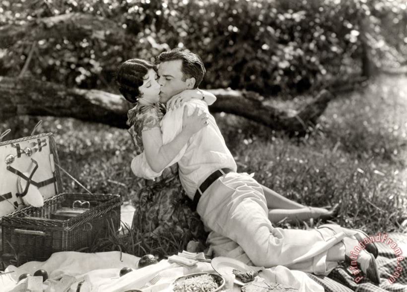 Others Silent Film Still: Picnic Art Painting