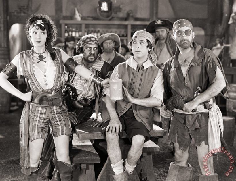 Others Silent Film Still: Pirates Art Painting