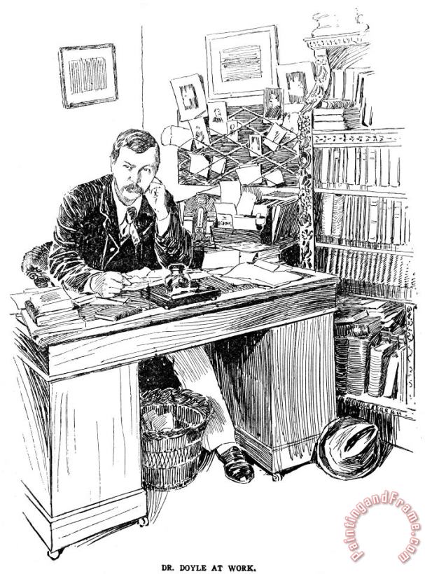 Others Sir Arthur Conan Doyle (1859-1930) painting - Sir Arthur Conan ...