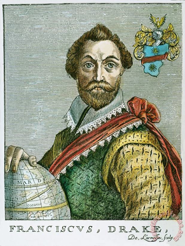 Others Sir Francis Drake (1540?-1596) Art Print