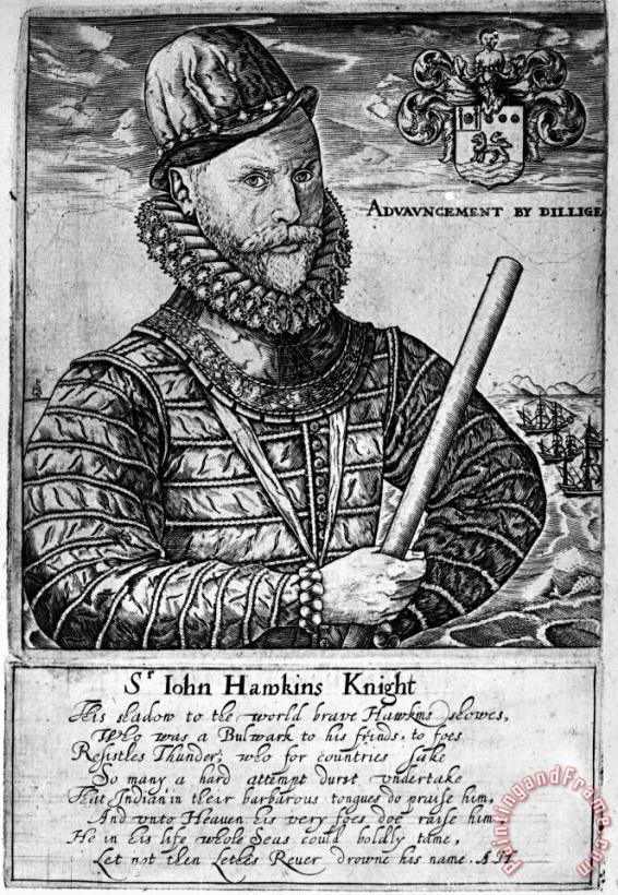 Sir John Hawkins painting - Others Sir John Hawkins Art Print