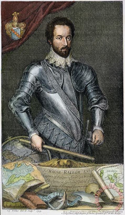 Others Sir Walter Raleigh Art Print
