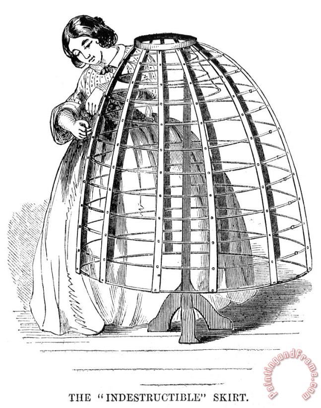 Others Skirt Factory, 1859 Art Print