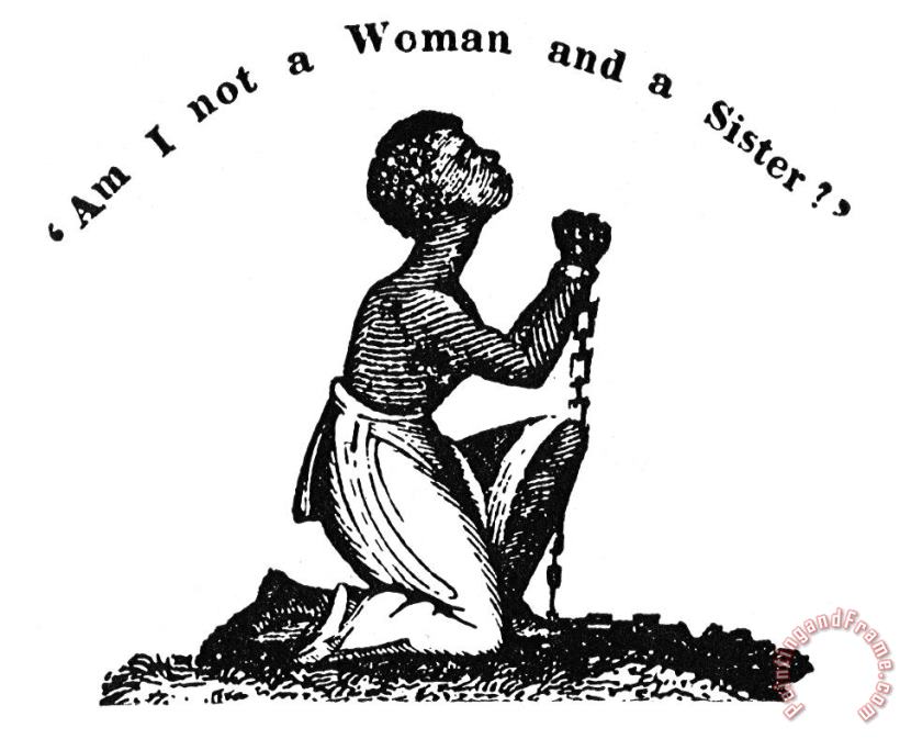 Slavery: Woman, 1832 painting - Others Slavery: Woman, 1832 Art Print