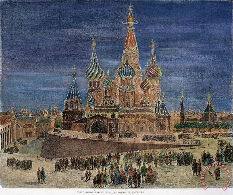 Others St. Basils Cathedral Art Painting