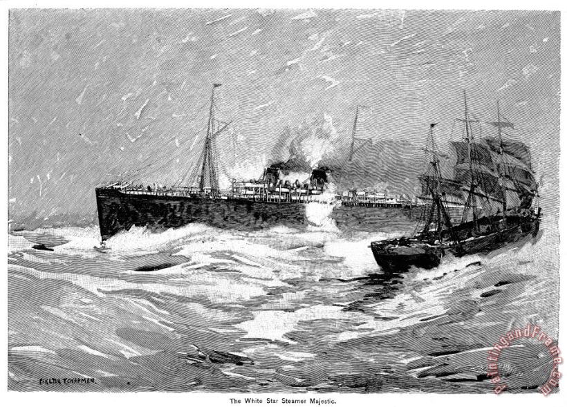 Others Steamship, 1891 Art Print