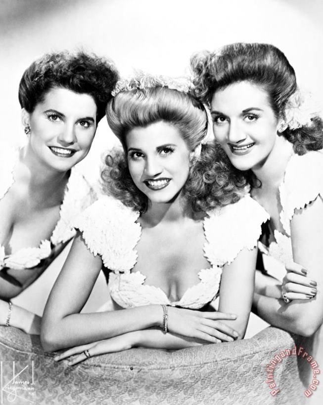 Others The Andrews Sisters Art Painting