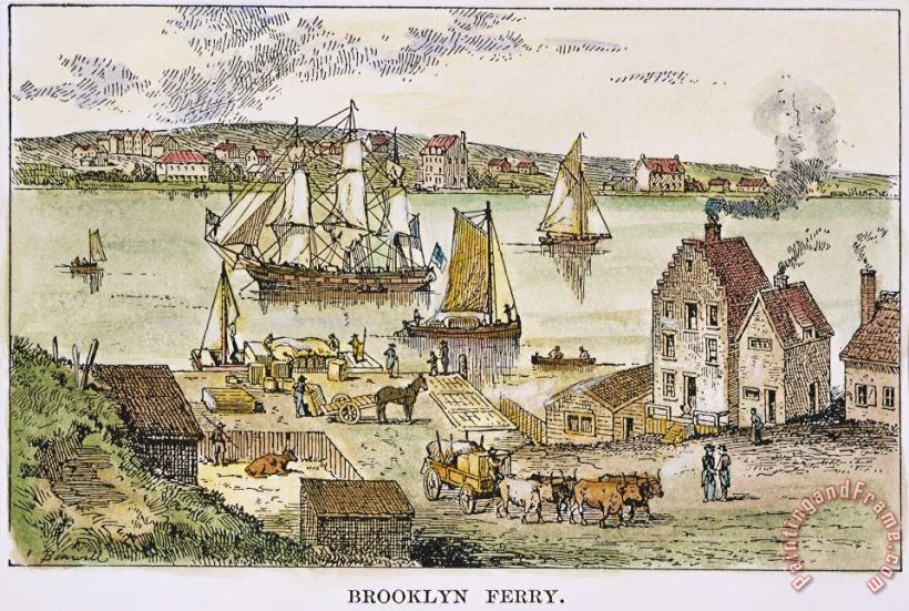 Others The Brooklyn Ferry Art Print
