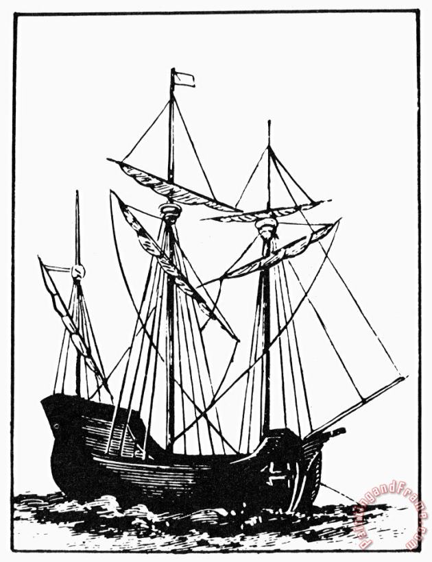 Others The Mayflower Art Print