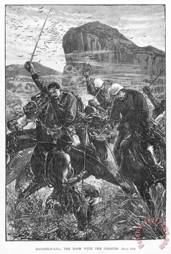 Others The Zulu War, 1879 Art Painting