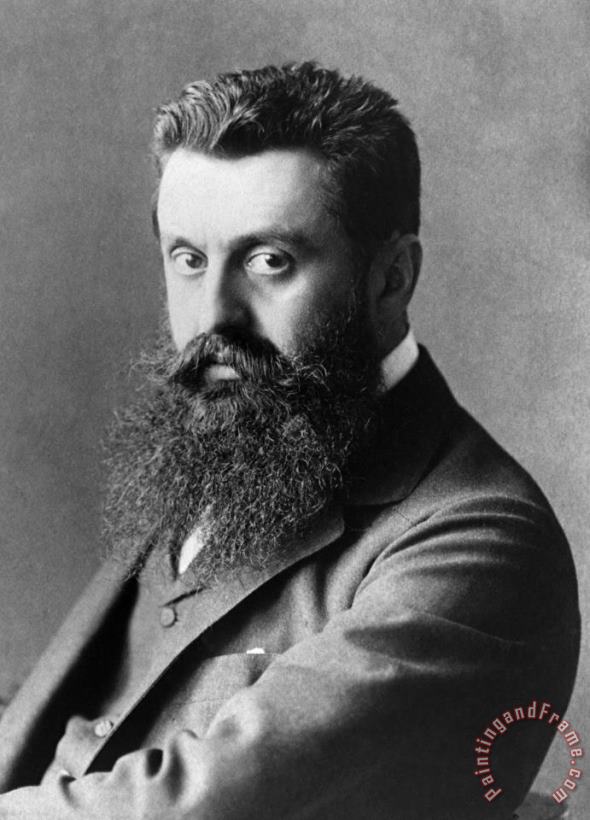 Theodor Herzl (1860-1904) painting - Others Theodor Herzl (1860-1904) Art Print