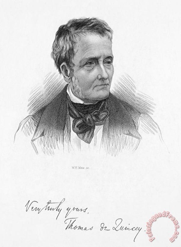 Others Thomas De Quincey Art Painting