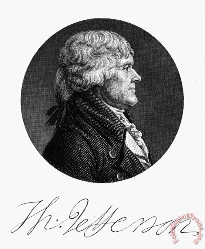 Thomas Jefferson (1743-1826) painting - Others Thomas Jefferson (1743-1826) Art Print