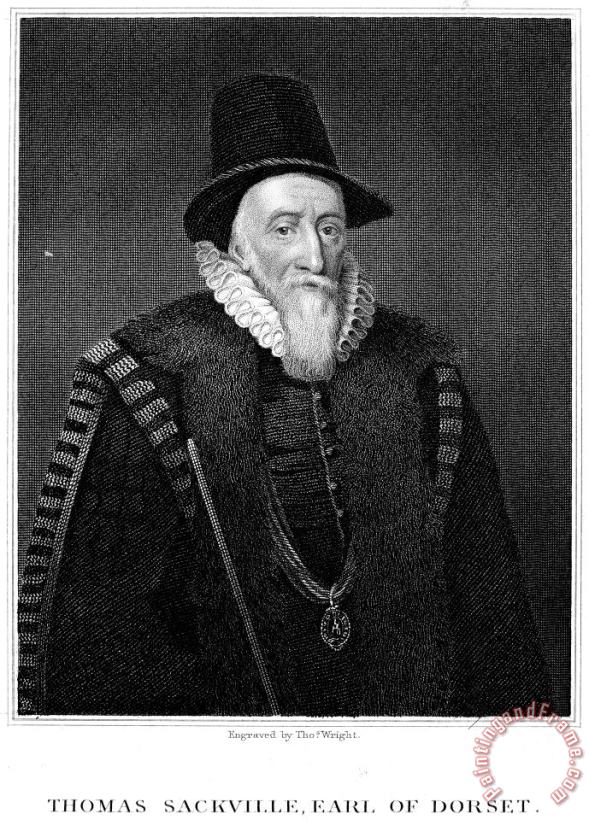 Others Thomas Sackville (1536-1608) Art Print