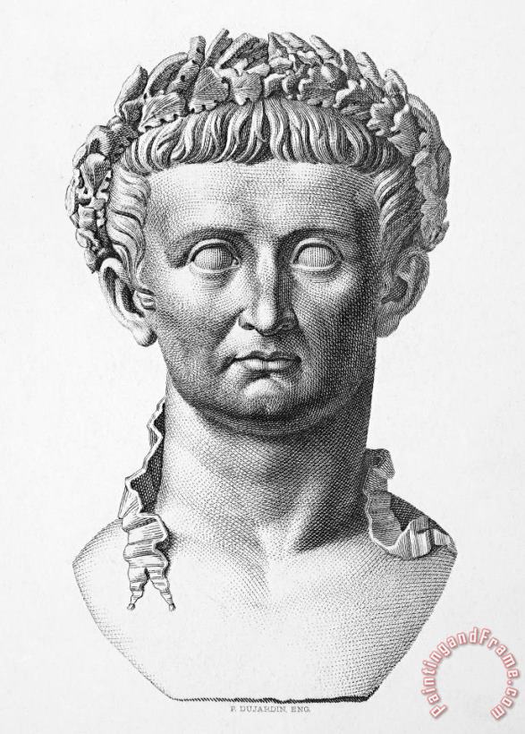 Tiberius (42 B.c.- 37 A.d.) painting - Others Tiberius (42 B.c.- 37 A.d.) Art Print