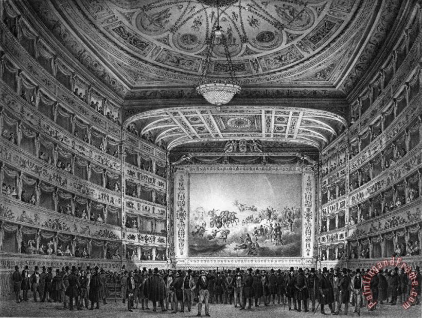 Others Venice: Teatro La Fenice Art Painting