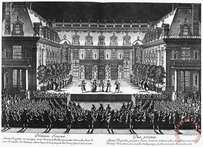 Others Versailles: Opera, 1676 Art Painting