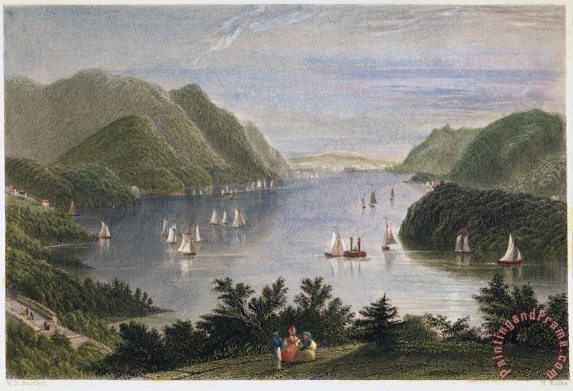 Others View Of Hudson River, 1837 Art Painting