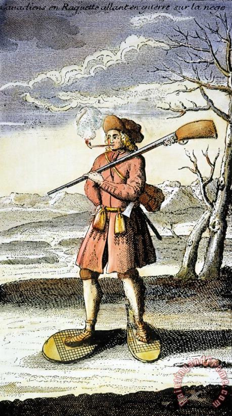 Voyageur, 1722 painting - Others Voyageur, 1722 Art Print