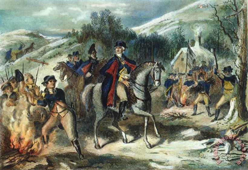 Washington: Valley Forge painting - Others Washington: Valley Forge Art Print